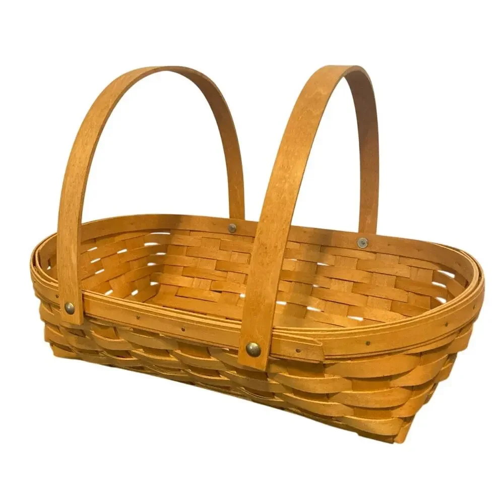 2007 Longaberger Oval Gathering Basket 16